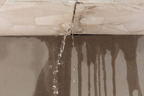 Professional Flood Damage Cleanup technician working in Long Branch, NJ